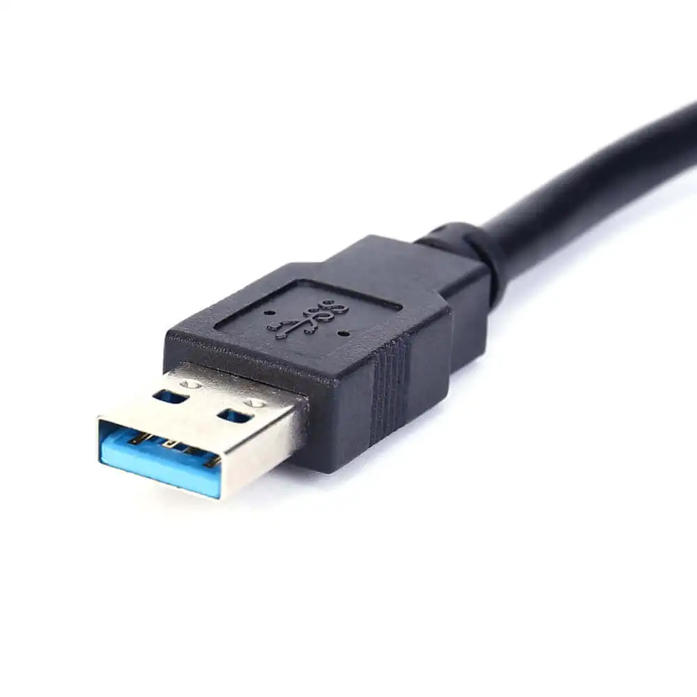 New USB3.0 Male to Female Extension Cable with Ears can be Fixed Various Chassis/Cabinets/Panels USB Extender W/Screw nut