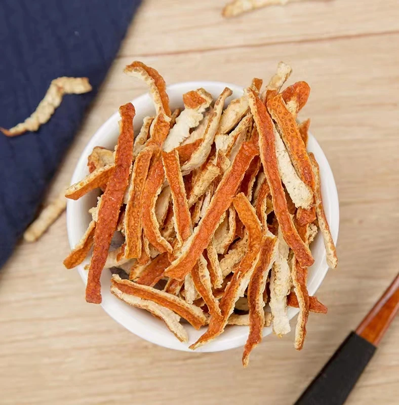 Wholesale Organic Herbal Tea Chen Pi Orange Peel Dried Tangerine Peel with HACCP certificate