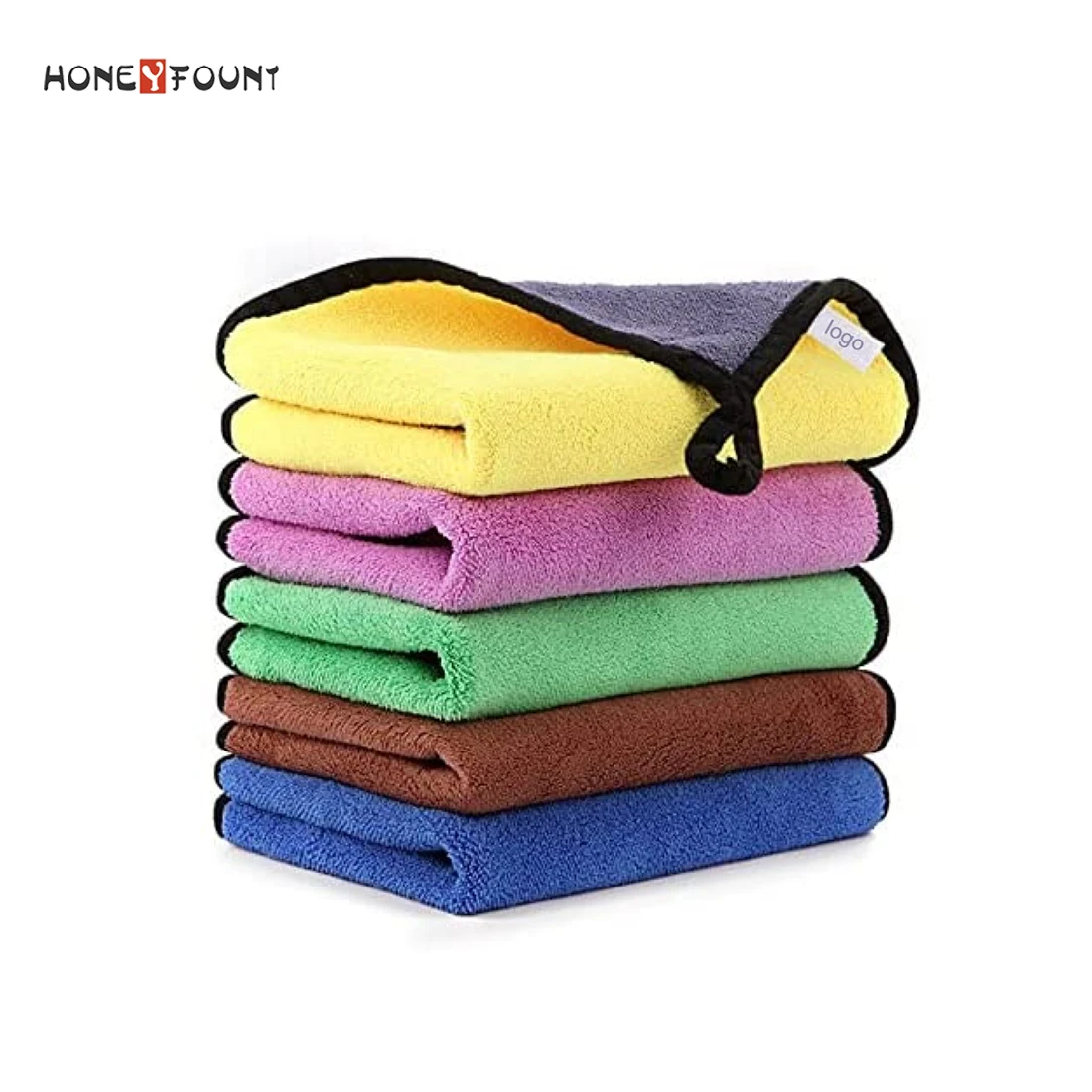 40x40cm 600gsm 800gsm High Quality Microfiber Towel Cleaning Cloth Dryer Towels For Car Cleaning Quick Drying