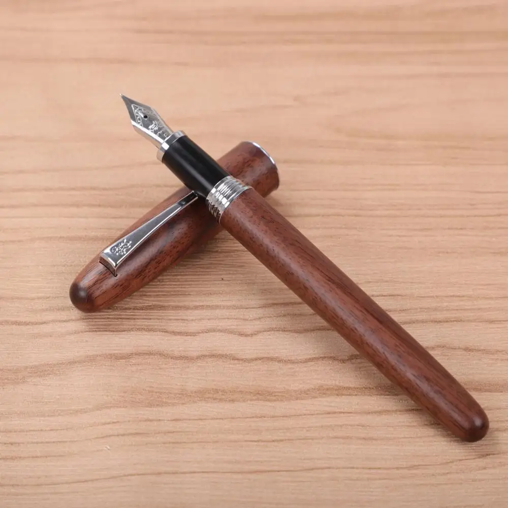 Shanghai JINHAO BRAND   9026 natural wood  fountain pen  factory outlet