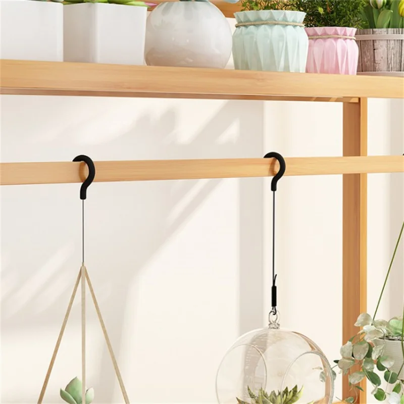 Custom creative garden rack simple  bedroom living room solid wood plant rack