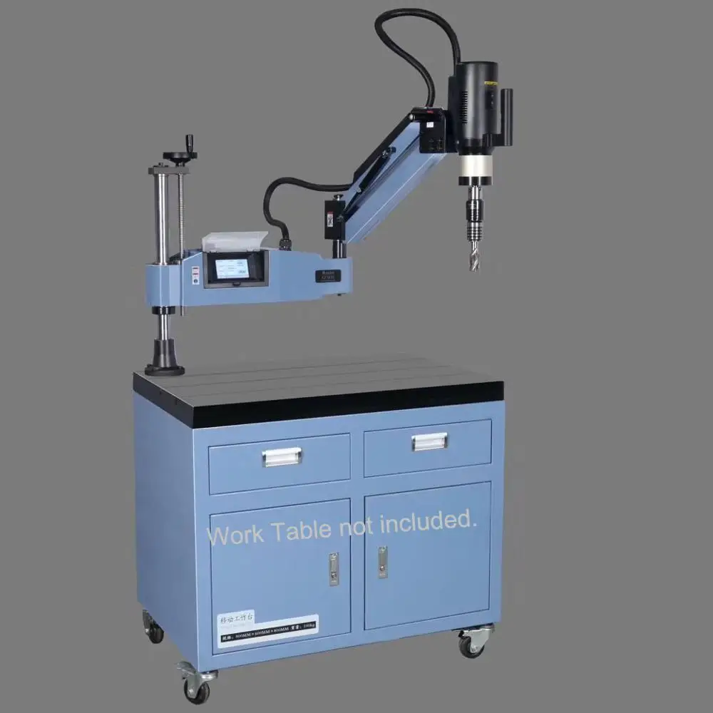 High Quality M3-M16  Electric Vertical Tapping Machine Flexible Arm Automatic Horizontal Wire Air Tapping Tool Drilling Machine