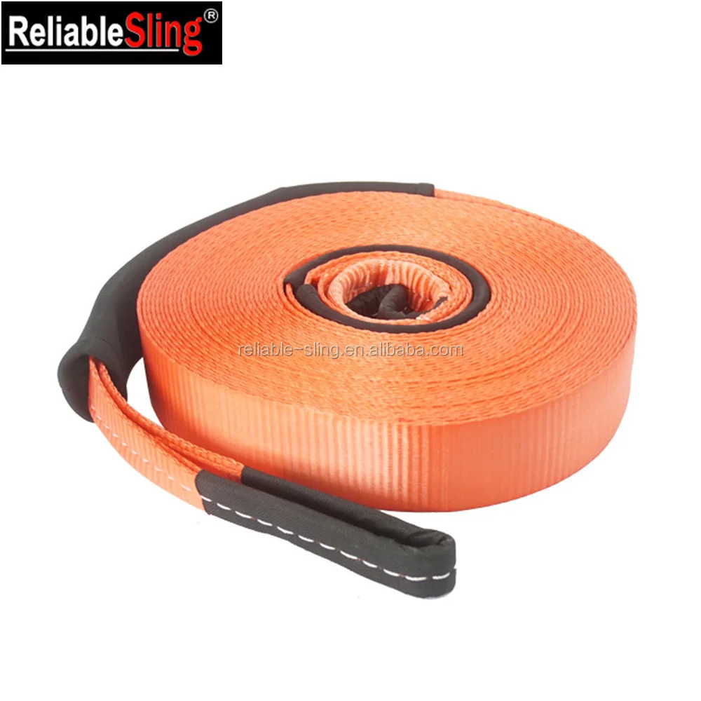 2021 New Technology Professional Manufacturing Import And Export Quality Polyester Tow Recovery Snatch Rope Strap