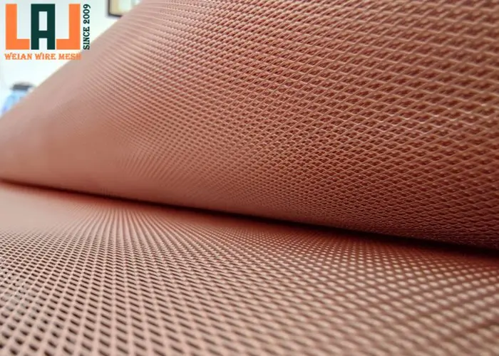 Small Hole Copper Mesh EMF Shielding Ultra Fine Copper Foil Mesh Copper Wire Mesh Fabric