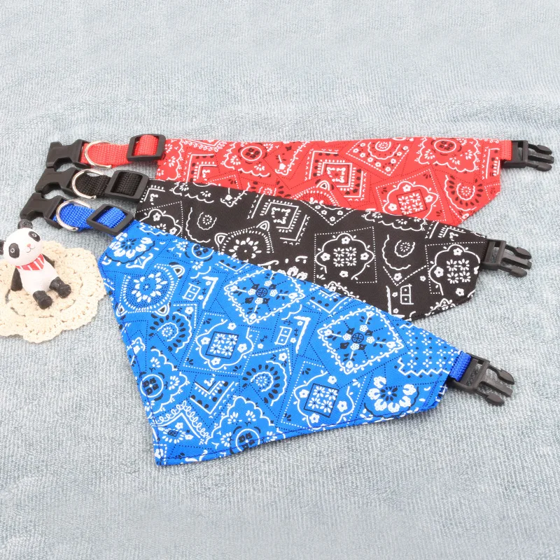 Wholesale Cute Fun Party Holiday Decorative Dog Bandana Colar Pet Scarf
