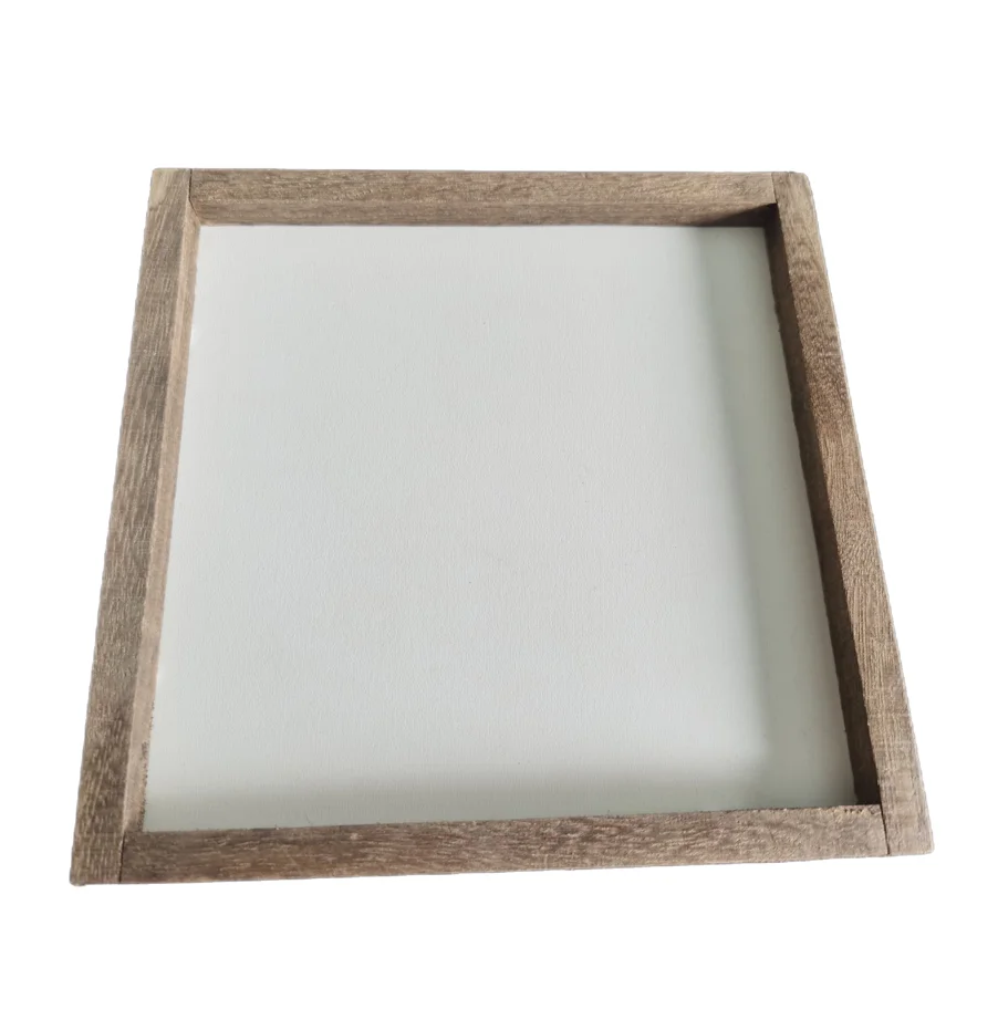 square rustic custom blank wood sign home decor unfinished large wooden DIY sign wood blank sign frame