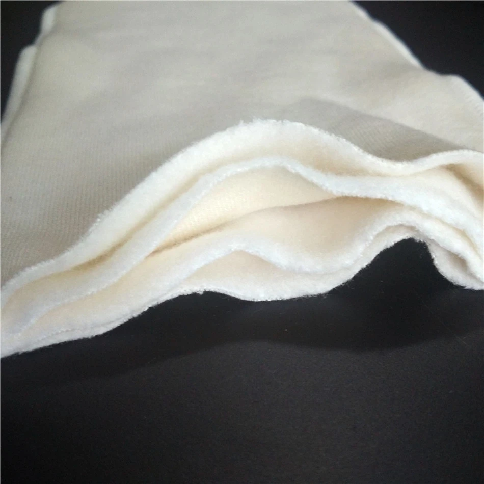 the factory wholesale price Super absorbent breathable soft bamboo cotton Terry fabric  bamboo cotton for cloth diapers