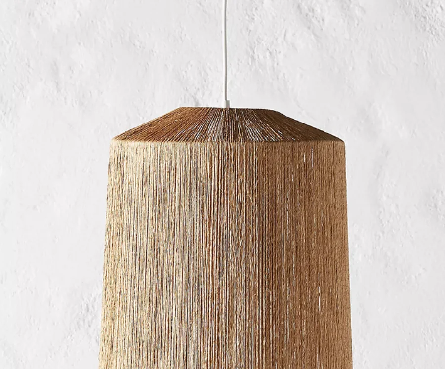 Handmade Modern Design Wicker Hanging Lamp Natural Bamboo Woven Light Indoor Home Hotel Farm Style Rattan Pendant Lighting