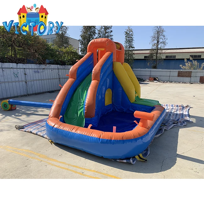 
commercial inflatable water bouncer slide/inflatable pool water slides/inflatable bouncy castle with water slide 