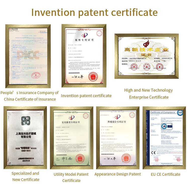 MACY-PAN hyperbaric chamber 2ATA HBOT hard type certificate