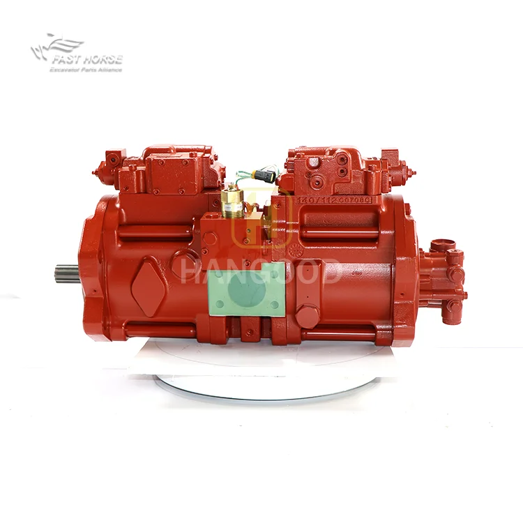 Hangood Excavator Pump K3V112DT-HNOV-14T JCM921 repair electric gear main hydraulic pump for KAWASAKI