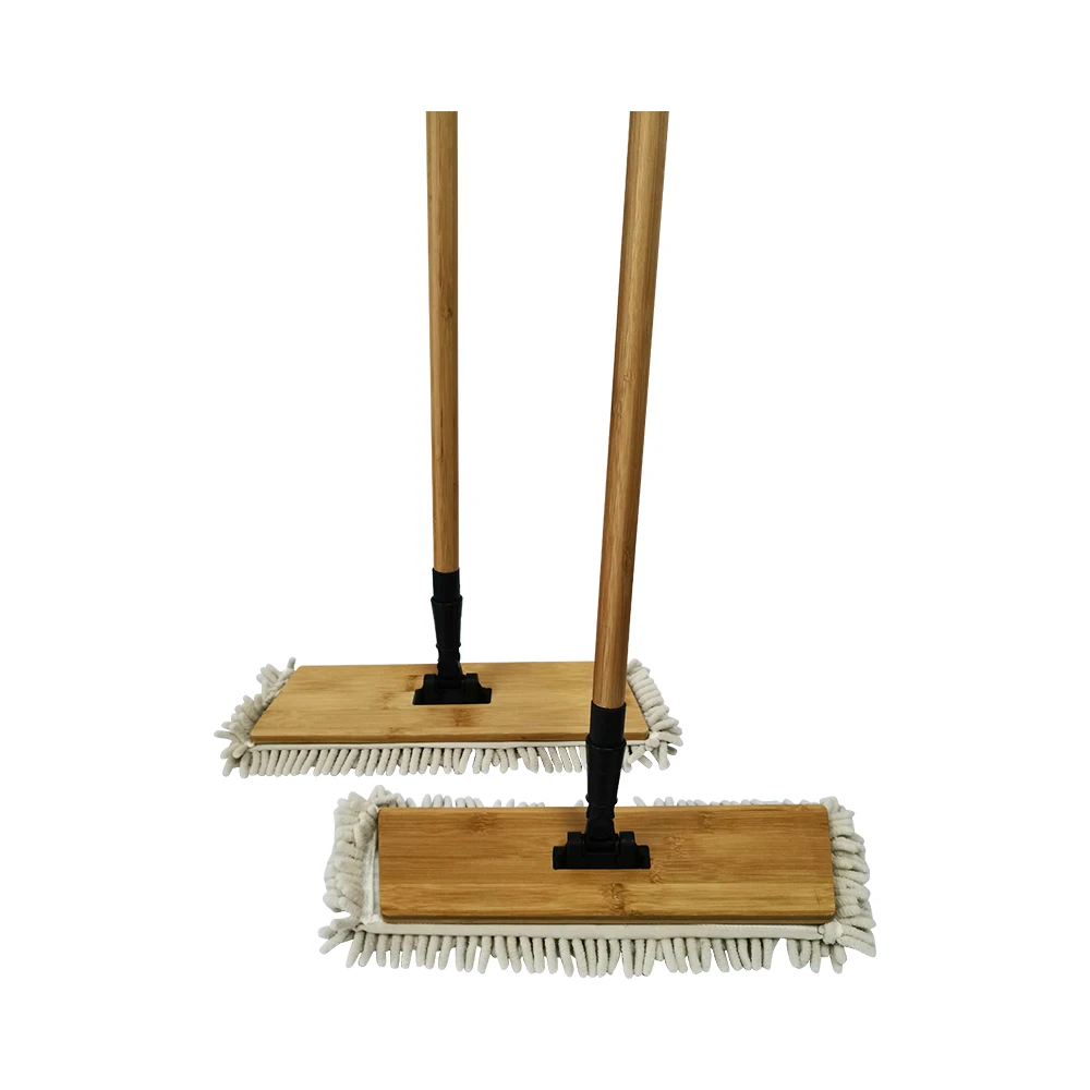 High quality floor cleaning mop wooden bamboo household floor cleaning bamboo mop
