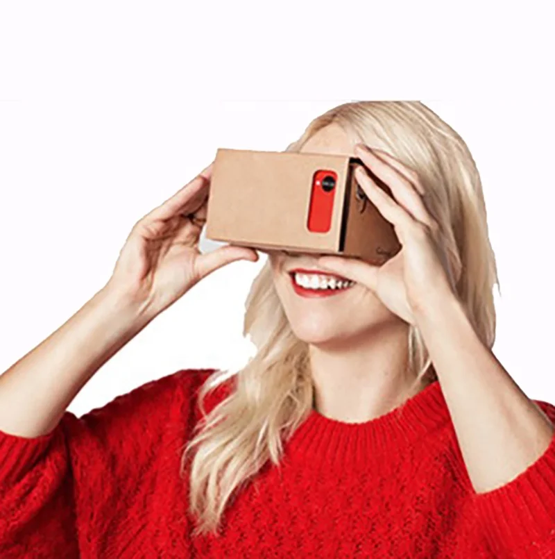 Cheap Google Cardboard Vr Virtual Reality 3d Cardboard Goggles Vr Glasses For Vr 3d Video