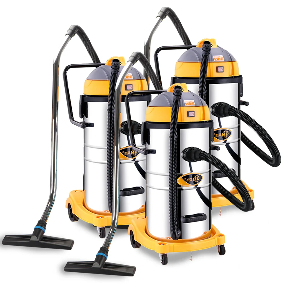 Пылесос циклонный для сухой и влажной уборки, 60 л