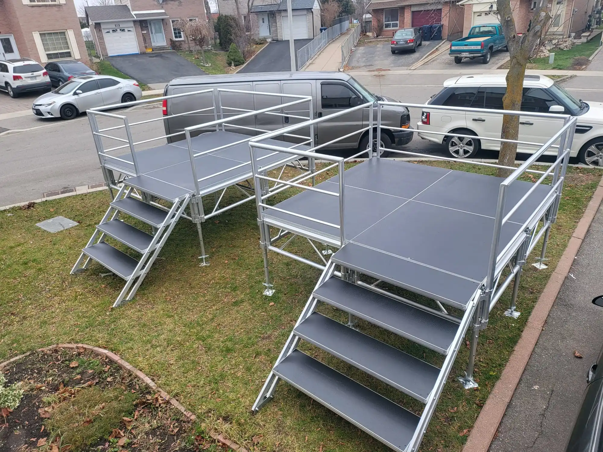 4x4ft Easy to assemble Waterproof panel Stage Platform concert,event , wedding use Aluminium stage for sale