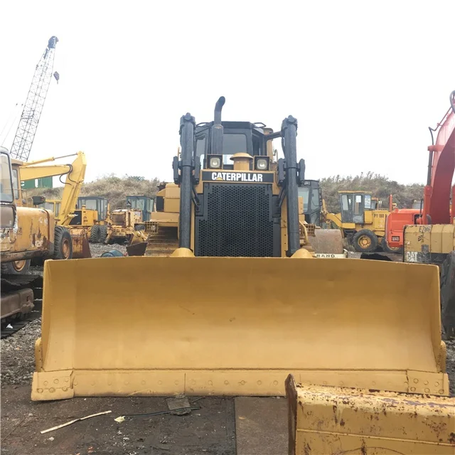 Secondhand D7G/D7R/D7H Crawler bulldozer with blade and ripper Also Have CAT D3 D4 D5 D6 D7 D8 D9 D10 dozer