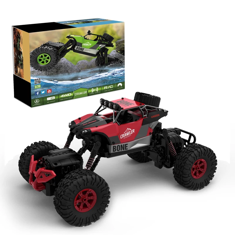 2.4G Remote Control Drifting Vehicle Double-Sided Stunt Car Four-Wheel Drive Off-Road Climbing Car for Kids
