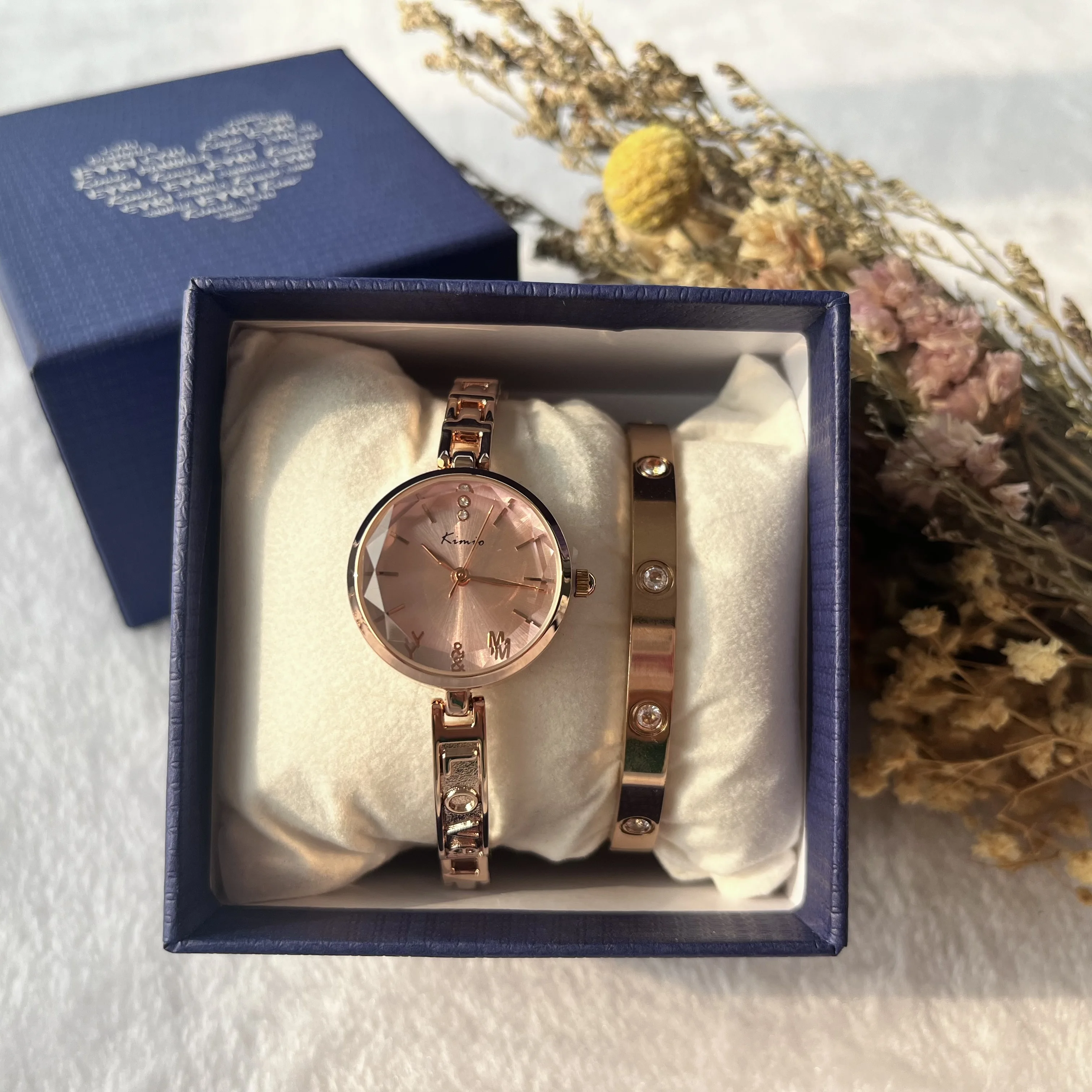 OEM relogio feminino female bracelet quartz lady watch de lujos conjunto de reloj para mujer custom  watch set for women gift