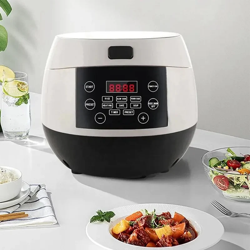 In stock Silver Crest 5L Automatic Smart Digital Touch LCD Multi Non-Stick Home Electric Digital Rice Cooker