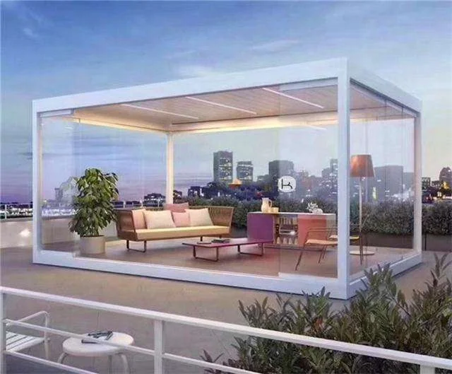Hot Sell Wholesale Easily Assembled Motorized Aluminium Roof Louver Garden Pergolas Outdoor Awning Gazebo Pergola