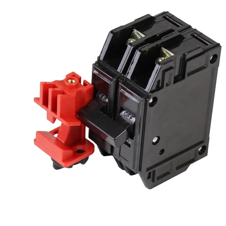 Electrical Locking Circuit Breaker Lockout Clamp On Loto
