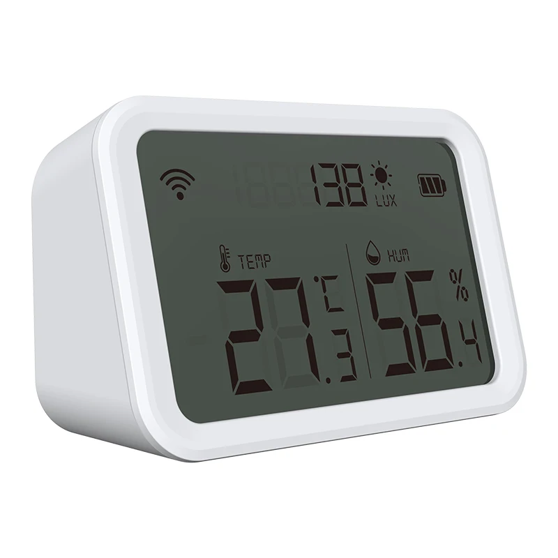 Tuya Smart Life Wireless Hygrometer Temperature Sensor WIFI Temperature and Humidity Sensor With LCD Screen