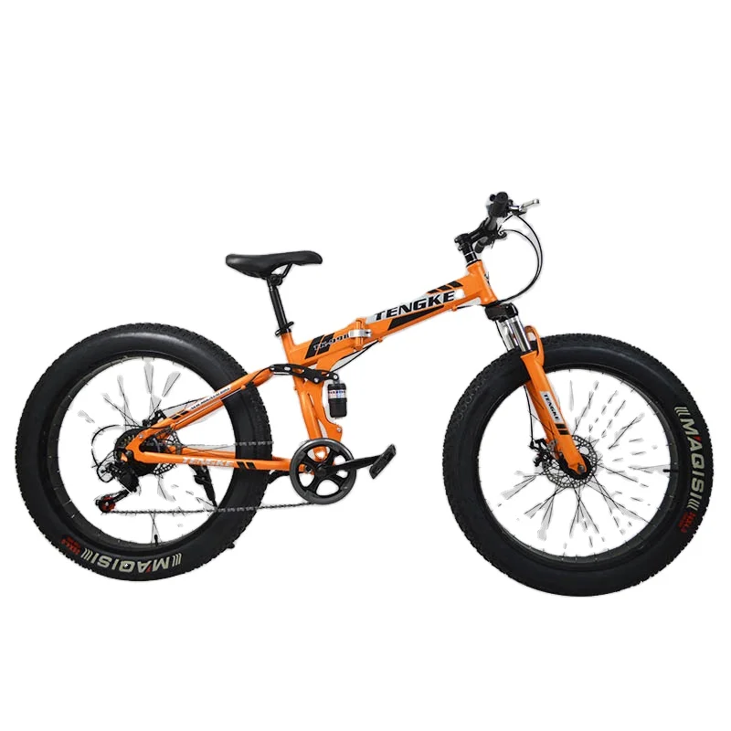 China factory wholesale 20/26 inch snow bike and 4.0 fat tire beach bike