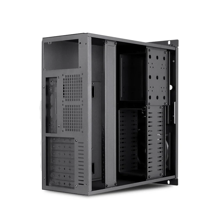 4U Vertical Rackmount Server Case IPC Industry Computer Case for Servers Easy to Install and Organize