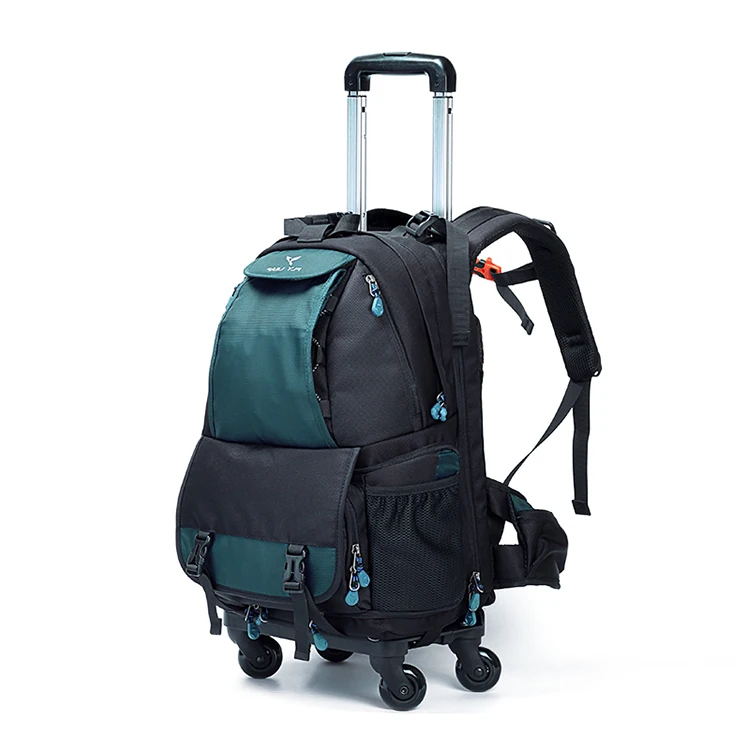 
Trolley bag guangzhou wheeled backpack camera trolley backpack 