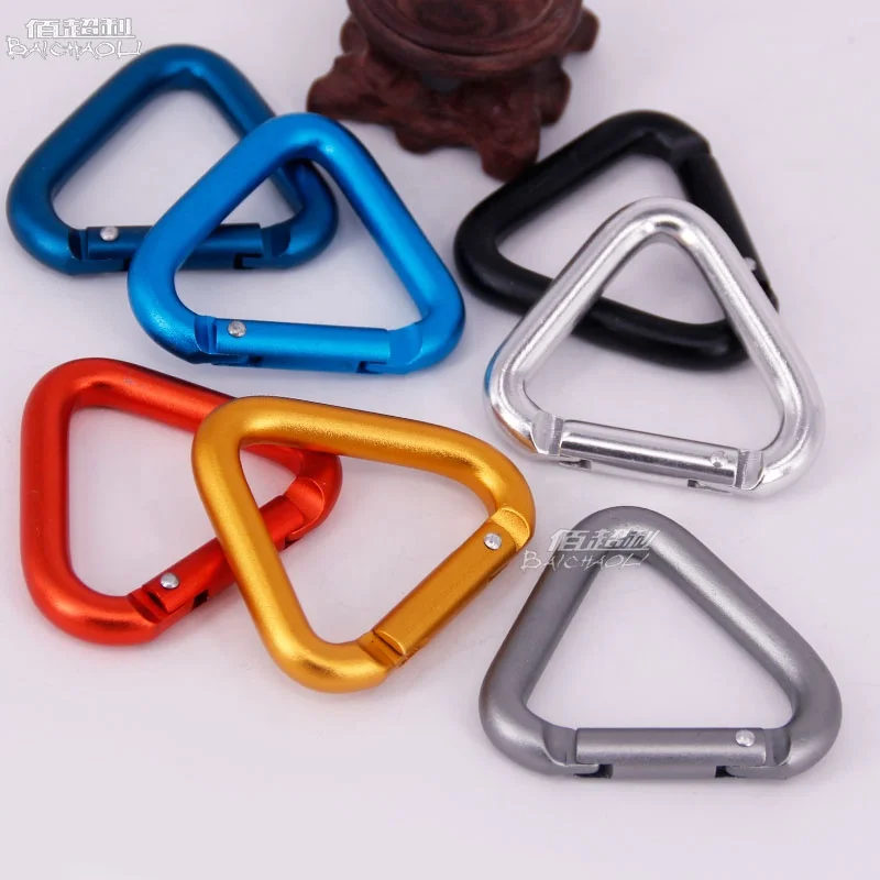 Baichao Factory cheap price triangle aluminum alloy snap hooks