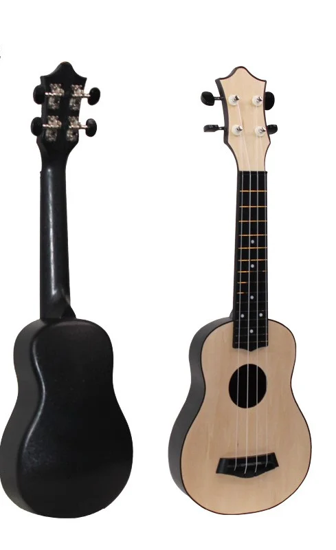 China economic wholesale 21 inch 23 inch colored wood ukulele