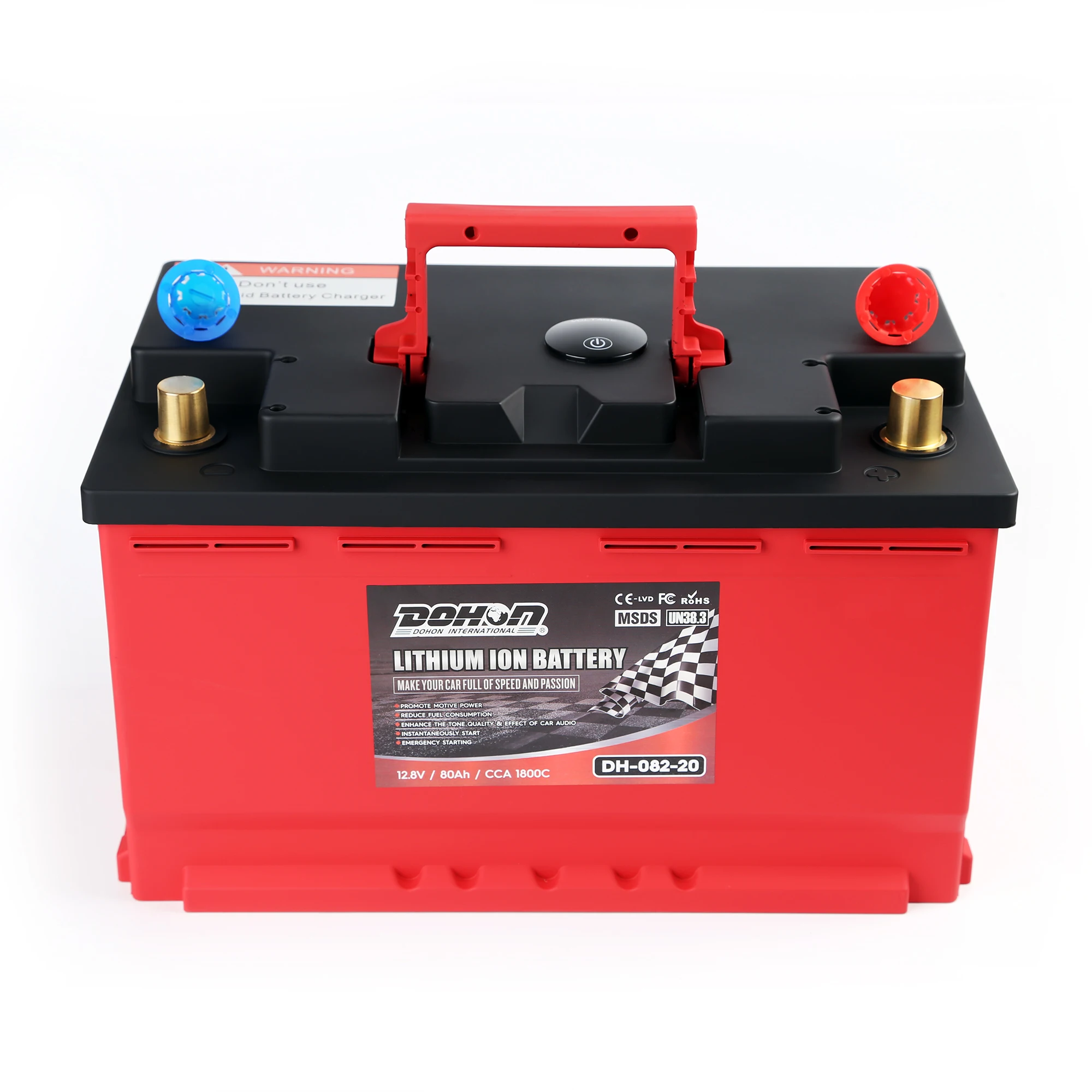 Deep cycle 082-20 cca2100 Longer lifespan RV Boat Marine Solar 4000 cycles lifepo4 pack 12v lithium battery 100ah