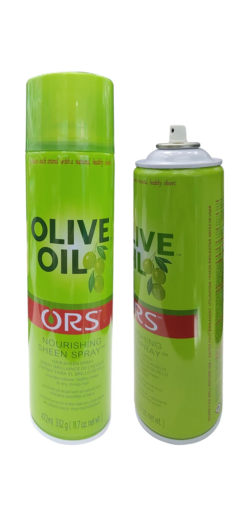 Factory direct selling professional barber shop home olive oil natural hair beauty nourishing sheen spray