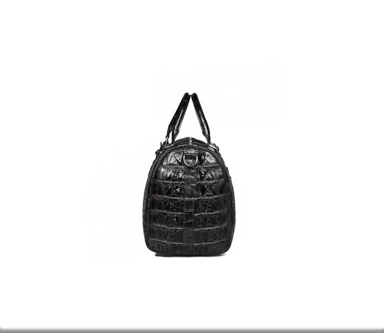 New arrival genuine crocodile leather skin men duffle Bag
