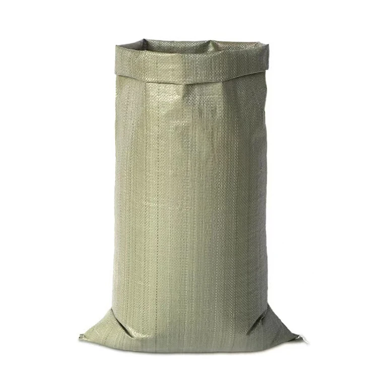 45*75 Green Polypropylene Woven Building Garbage Construction Waste Bag
