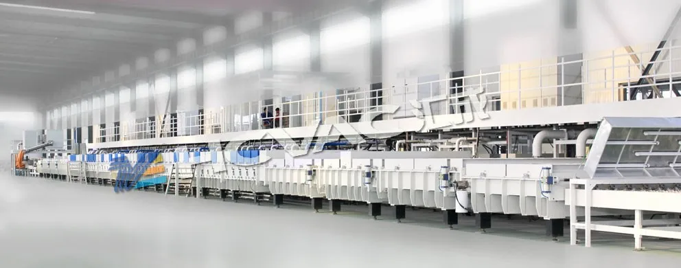 hot selling low-e glass continous coating production line