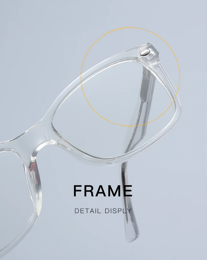 Fashion for Men Women Unisex OEM Blue Light Blocking Glasses Black Eyeglasses Frames Custom Logo