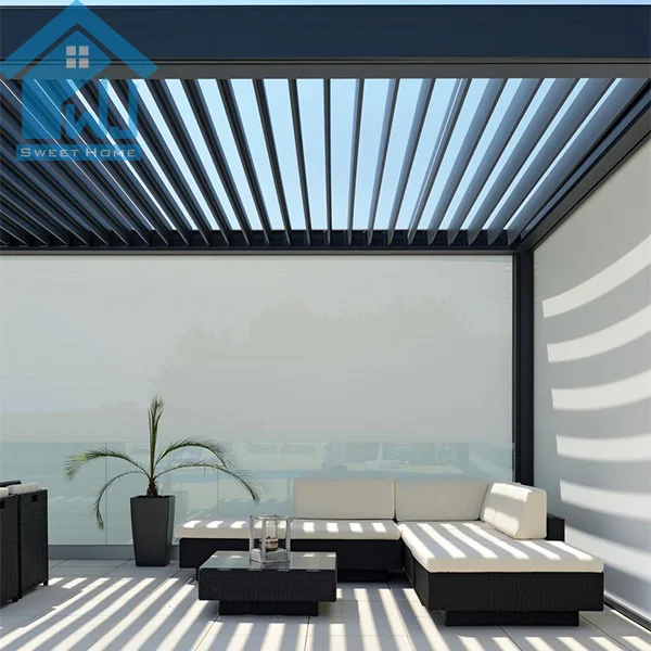 waterproof metal pergola gazebos	outdoor aluminum wall mounted pergola electric gazebo heavy df louvred roof pergola