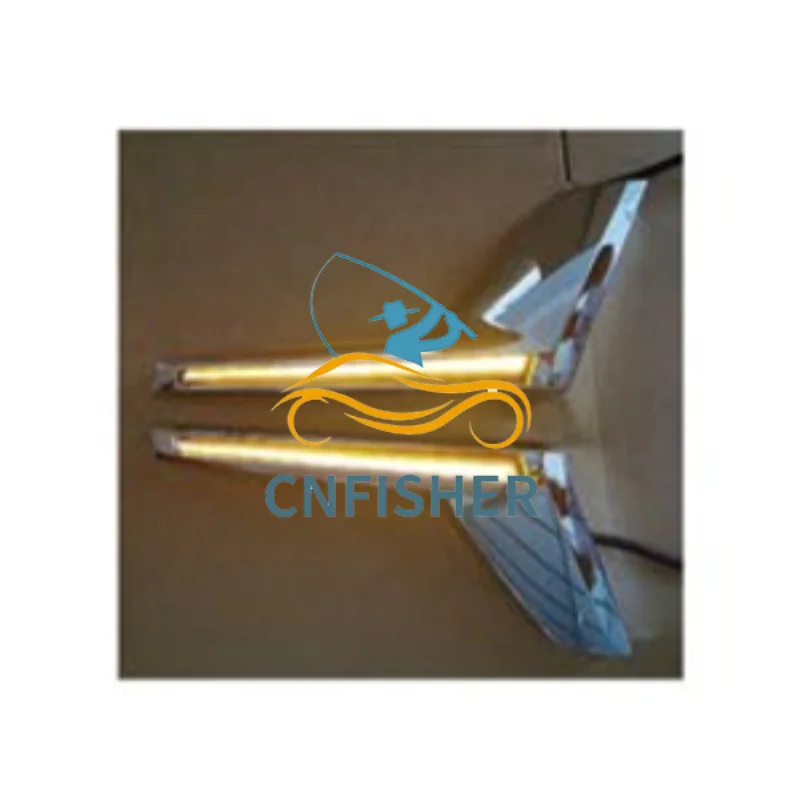 
Cnfisher High Quality Daytime Running Light DRL Chrome For TOYOTA LAND CRUISER 2016 