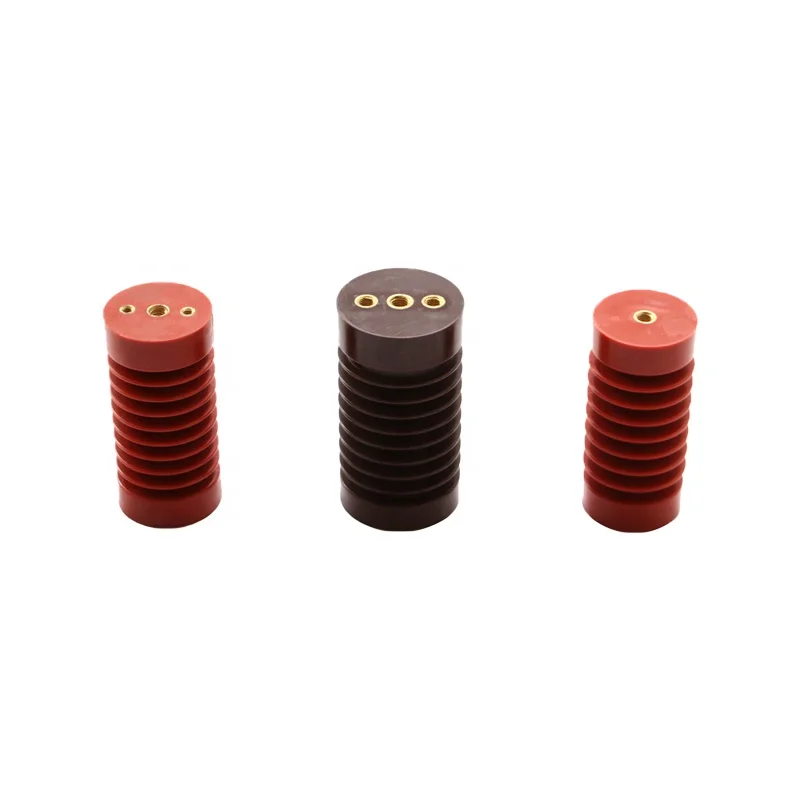 High Voltage Epoxy Resin Insulators 12KV 65*130 75*140 Busbar Support Post Insulator
