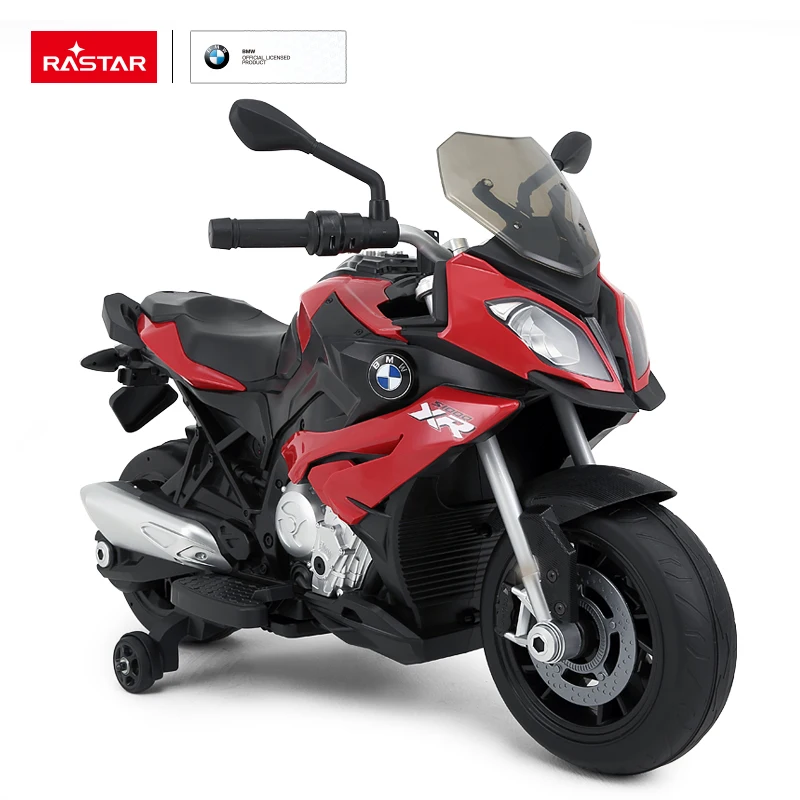 Rastar toy car ride on battery electric three wheels BMW motorbike for kids
