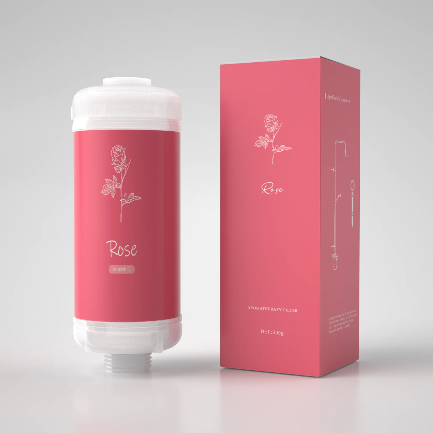 
Небольшой минимальный заказ, новый модный гелевый мини-фильтр для душа с витамином C 