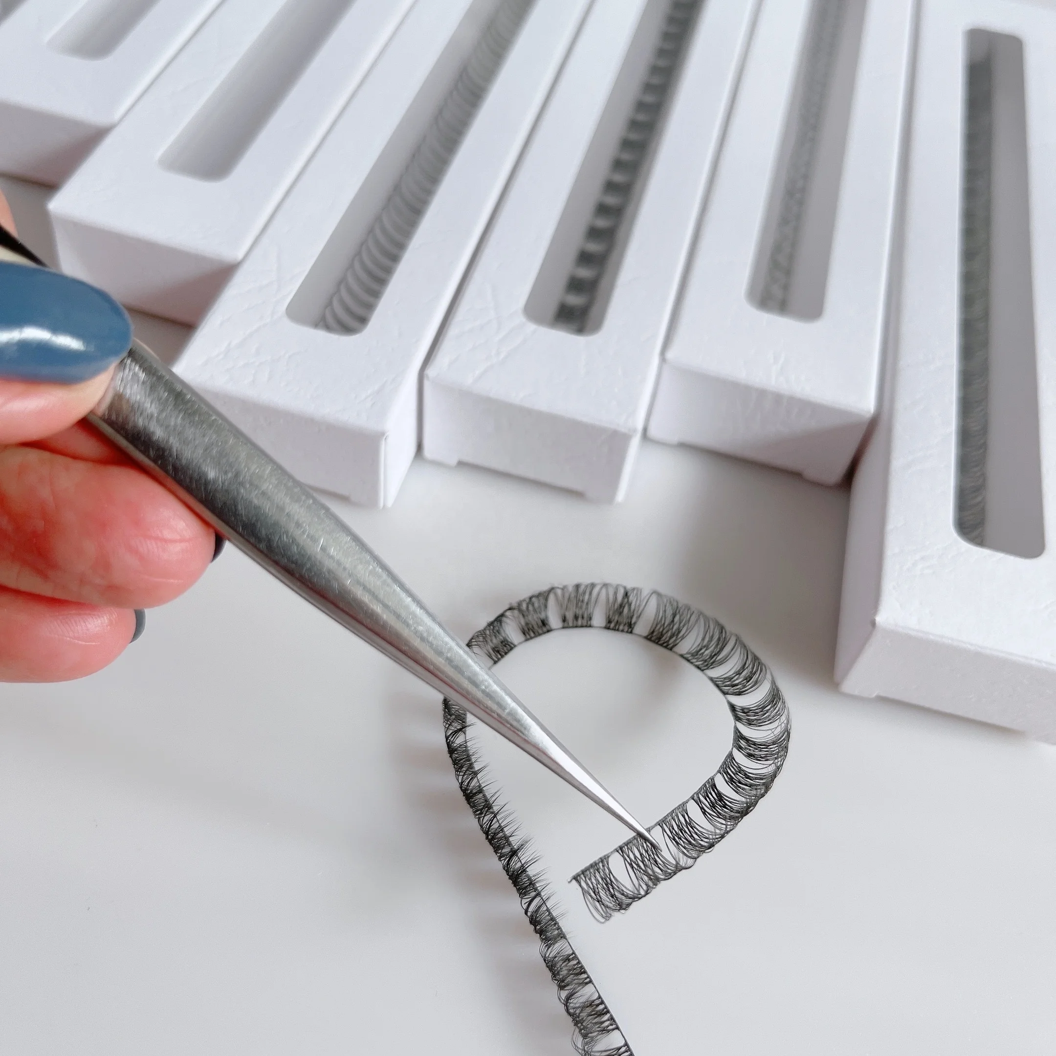 Diy Lash Kit Private Label Eyelash Cluster 3D Effect Segmented Diy Lashes Extension With Diy Lash Glue