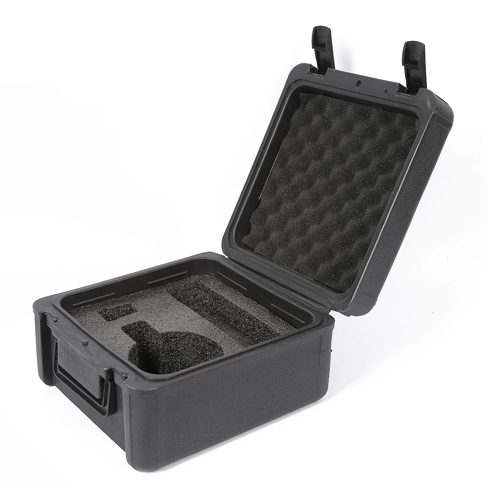 Flip Lock Hard Transport Carrying Handle Brief Case Simple Plastic Tool Case / Box