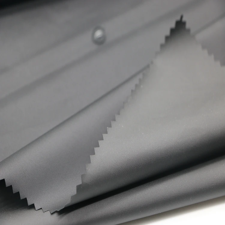 QUALITY  100% POLYESTER 190T TAFFETA WITH  PVC COATED FOR  RAIINWEAR