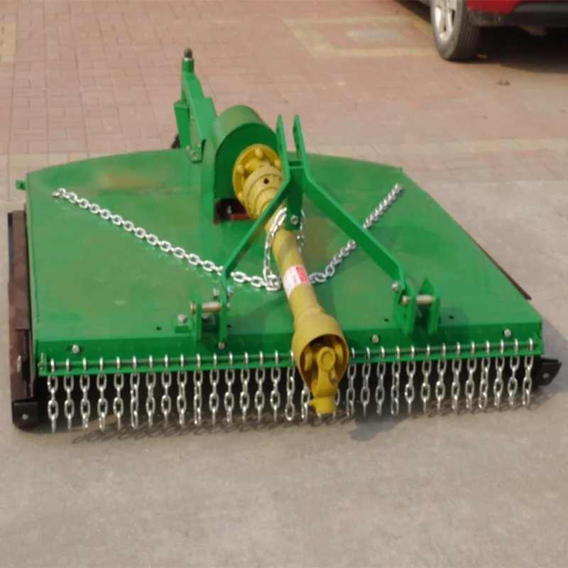 Agricultural machine made in China 50hp tractor linked rotary mower for shrubbery cutting