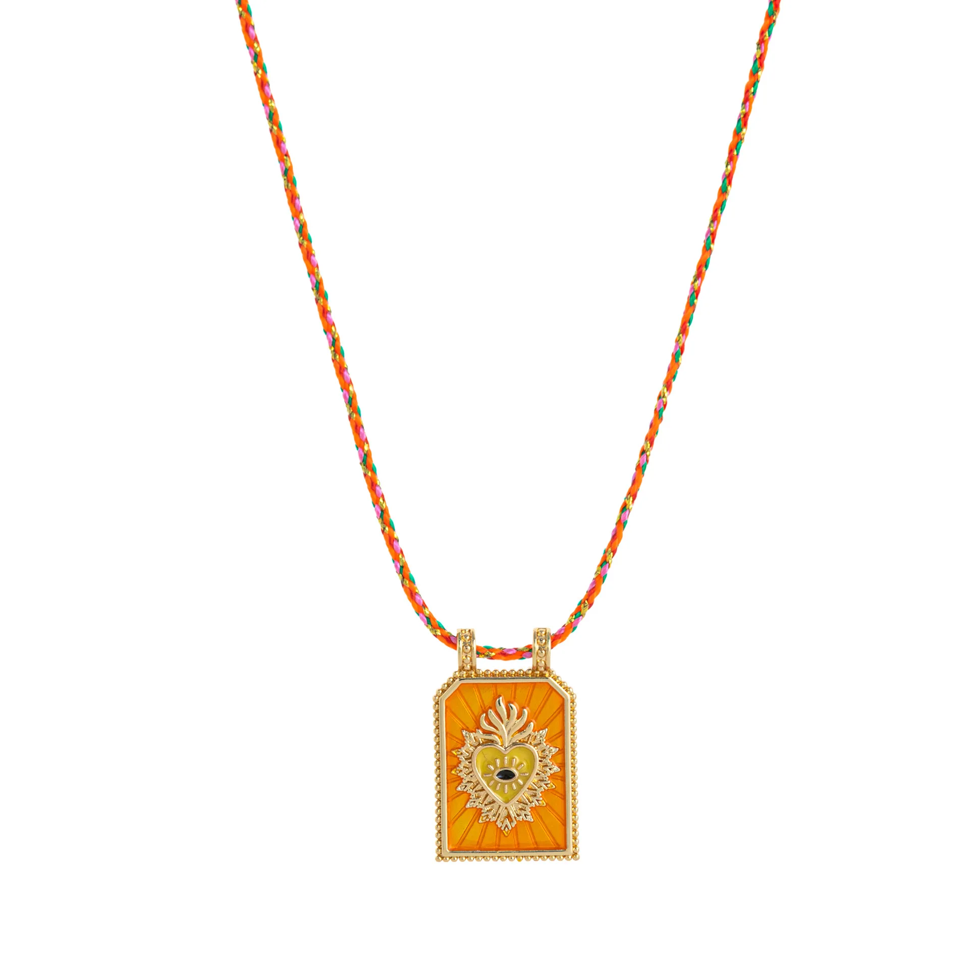 17 Style Colorful Rope Tarot Ins Simple Gift Jewelry Copper Decoration Necklace