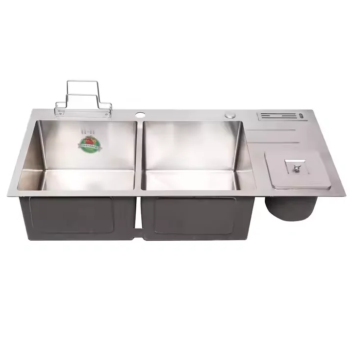 Кухонная раковина ручной работы из нержавеющей стали
