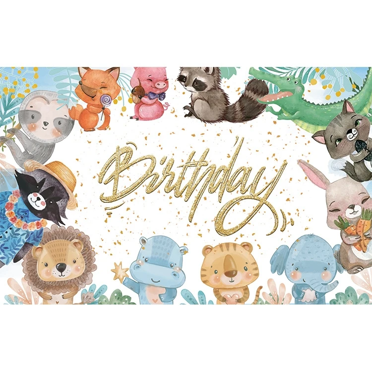 High Quality Boys Birthday Backdrop Background Banner with Photo Football Club Sports