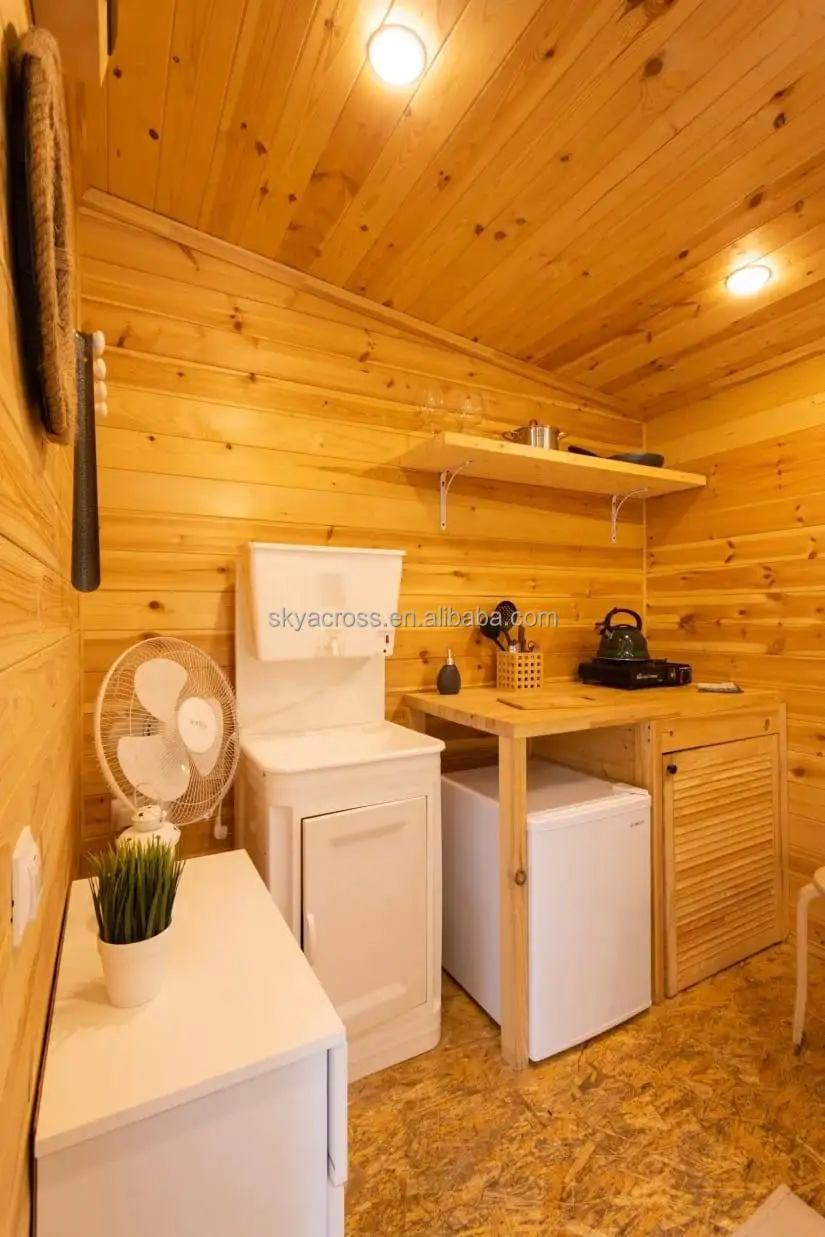 Customized Easily Installing 10ft Mobile Modular Prefab House Flat Pack Prefabricated Detachable Container House